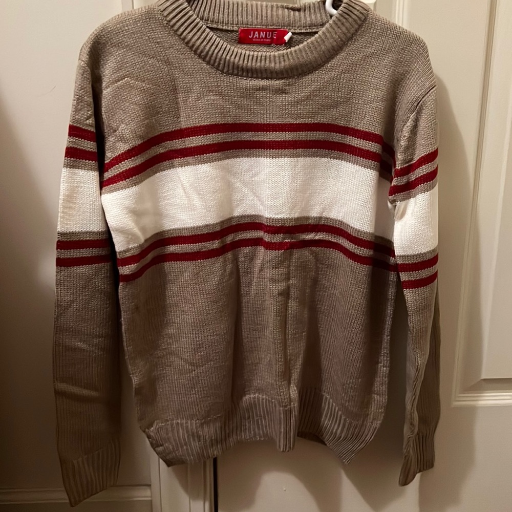 Striped sweater size size medium